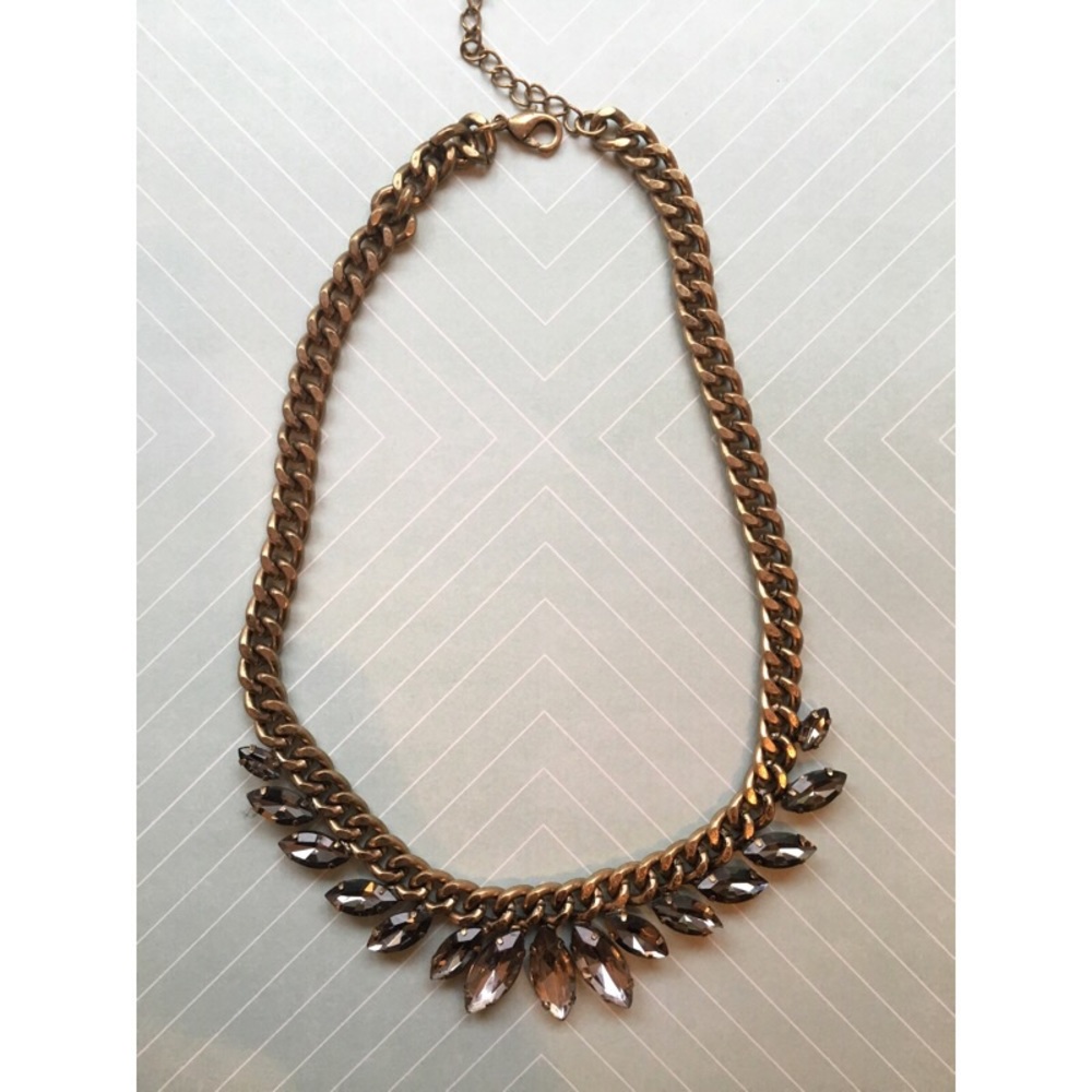 Chainmetal, gemstone necklace